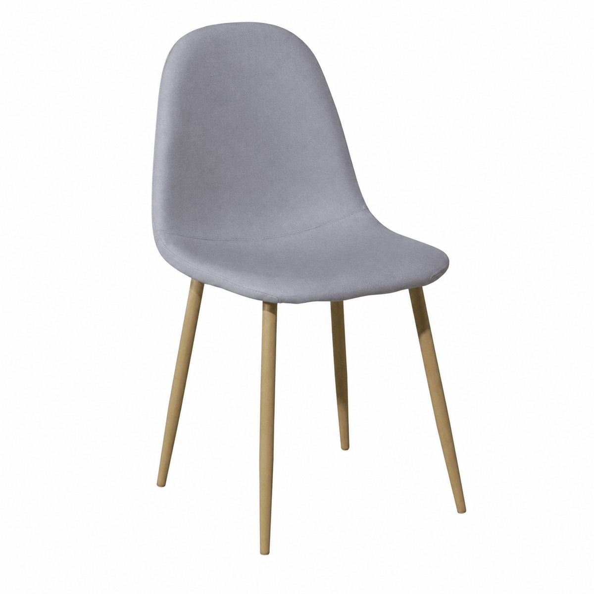 Mid-Century Fabric Dining Chairs 1/2/4, Gold Metal Legs Indoor & Outdoor