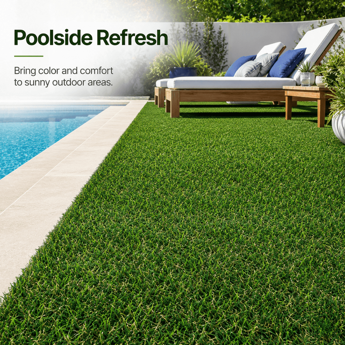 Four-color Autumn Artificial Grass, Realistic Synthetic Turf Mat for Garden Yard Patio Landscape Decor