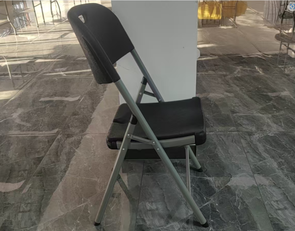 Folding Table & Folding Chair Set, Multipurpose Portable Foldable Desk Stool for Indoor Outdoor Party Picnic Banquet Event Home Office Furniture, Multiple Styles Available