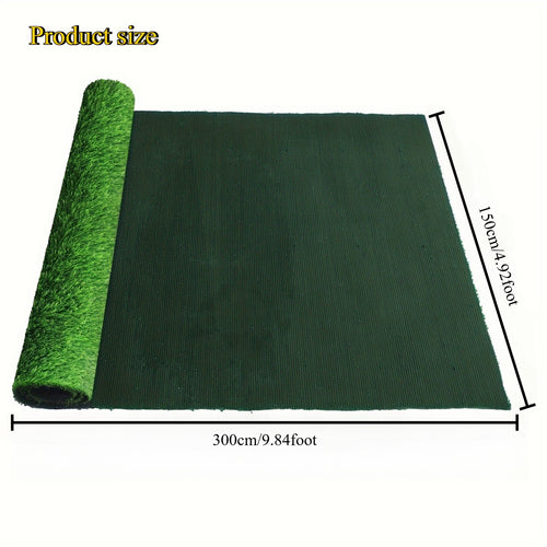 1.5cm Thick Weed Barrier Mat, Heavy Duty UV Resistant Anti-Grass Fabric for Garden Yard Farm Landscape