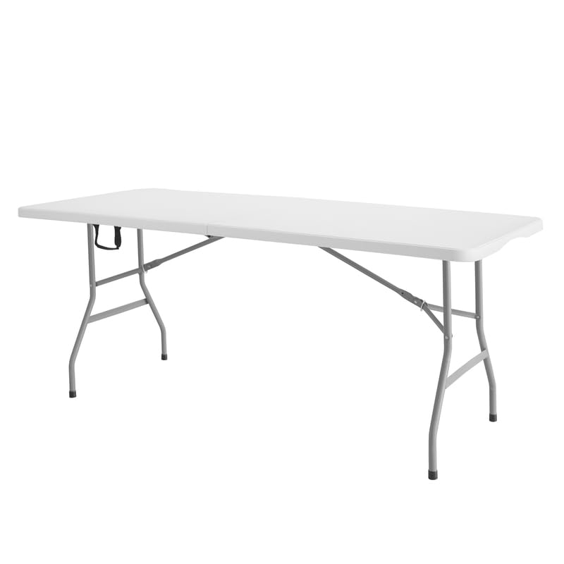Folding Table & Folding Chair Set, Multipurpose Portable Foldable Desk Stool for Indoor Outdoor Party Picnic Banquet Event Home Office Furniture, Multiple Styles Available