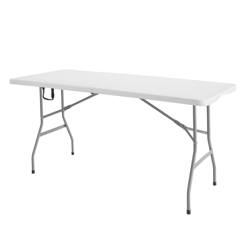 Folding Table & Folding Chair Set, Multipurpose Portable Foldable Desk Stool for Indoor Outdoor Party Picnic Banquet Event Home Office Furniture, Multiple Styles Available