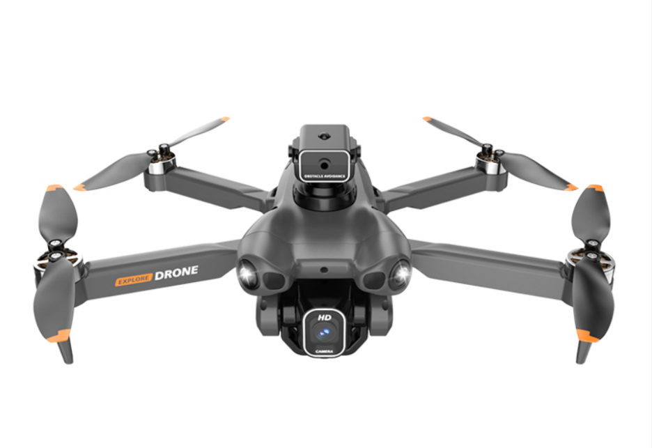 Professional 2K GPS Drone with Screen Remote, Follow Me Circle Fly, Brushless Foldable Quadcopter for Adults
