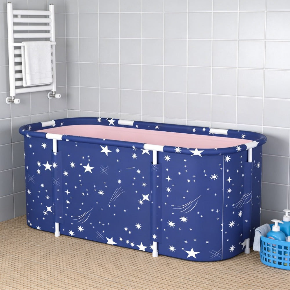 Portable Foldable Collapsible Soaking Bathtub for Travel & Camping