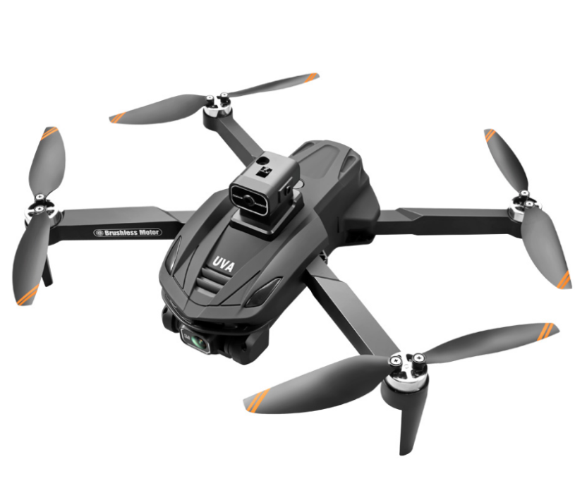 Professional 2K GPS Drone with Screen Remote, Follow Me Circle Fly, Brushless Foldable Quadcopter for Adults