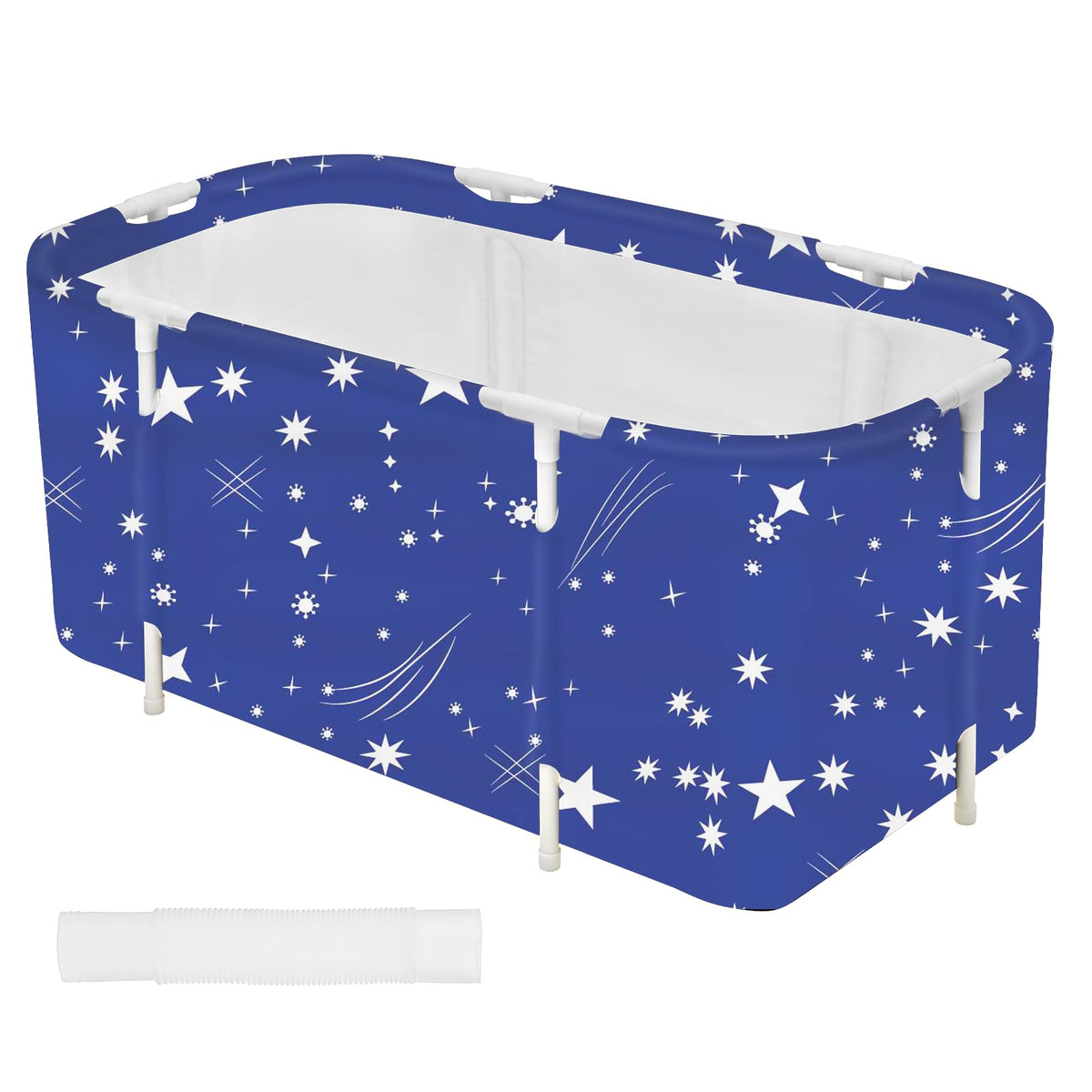 Portable Foldable Collapsible Soaking Bathtub for Travel & Camping