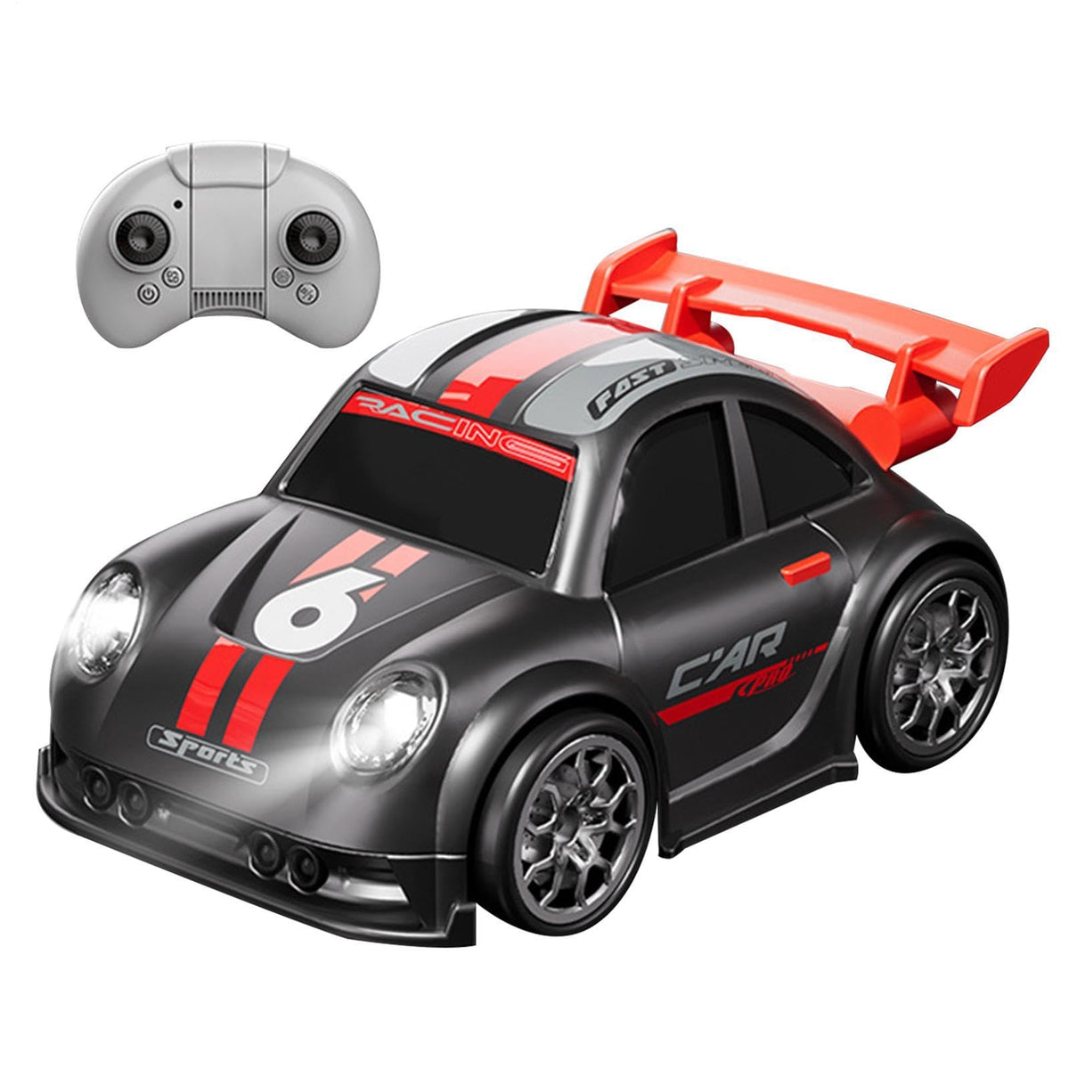 Remote Control Drift Car - Cartoon Mini RC Racer, Rechargeable Stunt Vehicle, Interactive Escape Cruiser, Agile Drift Toy | Indoor Driving Fun