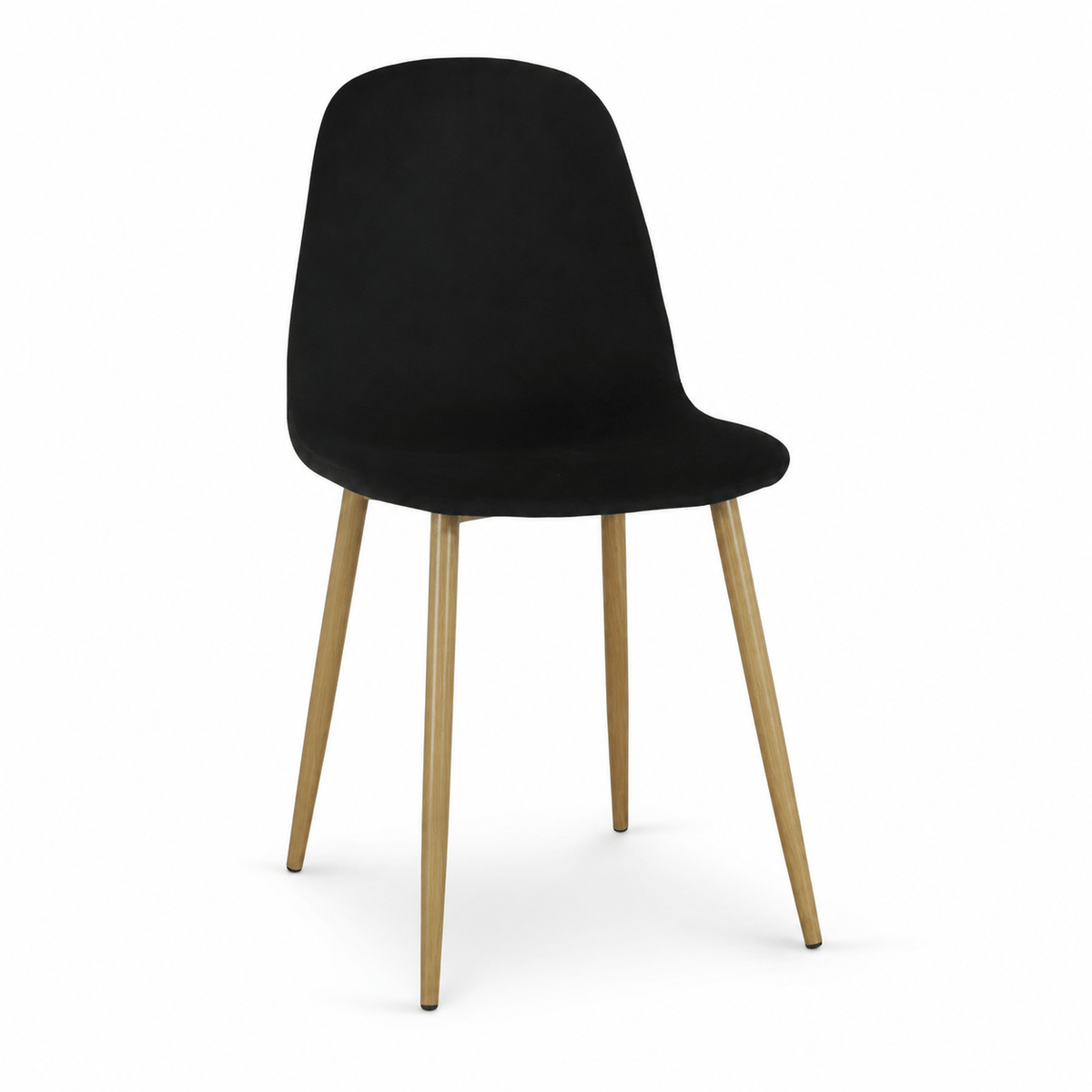 Mid-Century Fabric Dining Chairs 1/2/4, Gold Metal Legs Indoor & Outdoor