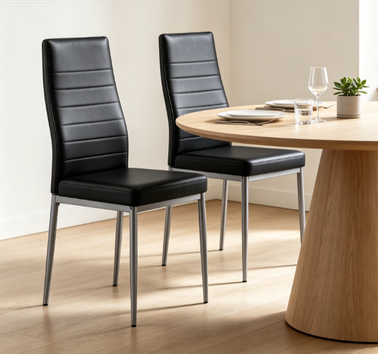 Multi Package Options for All Needs：3 colors (Black / White / Gray) and 3 sets (1PC / 2PC / 4PC) available, perfect for small apartment, family dining room, cafe and office meeting room.