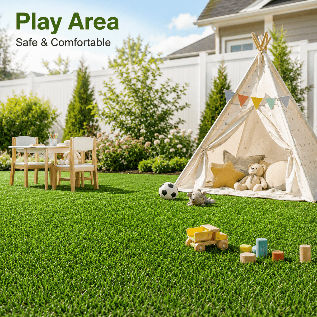 Four-color Autumn Artificial Grass, Realistic Synthetic Turf Mat for Garden Yard Patio Landscape Decor
