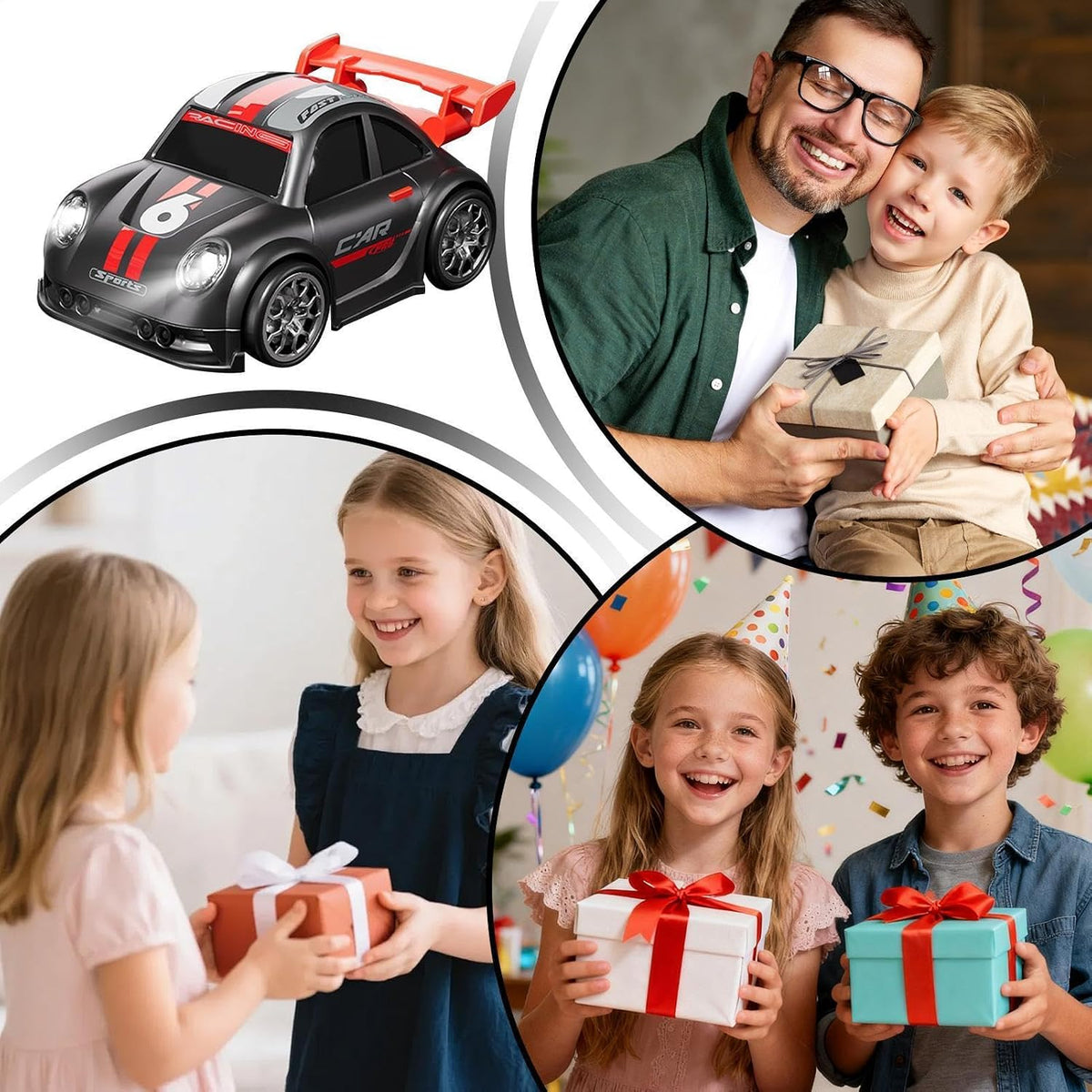 Remote Control Drift Car - Cartoon Mini RC Racer, Rechargeable Stunt Vehicle, Interactive Escape Cruiser, Agile Drift Toy | Indoor Driving Fun