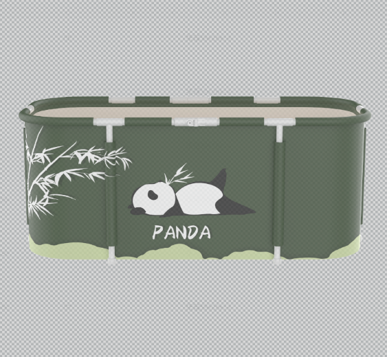 Portable Foldable Collapsible Soaking Bathtub for Travel & Camping