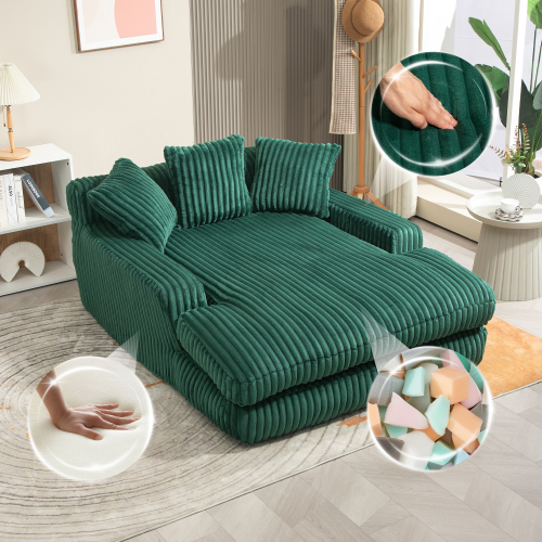 Fluffy Lazy Single Bean Bag Sofa Chair 15512563CM Soft Floor Lounge Couch for Bedroom Living Room Reading Corner