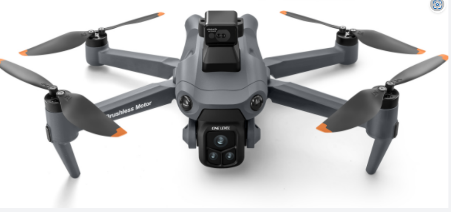Professional 2K GPS Drone with Screen Remote, Follow Me Circle Fly, Brushless Foldable Quadcopter for Adults
