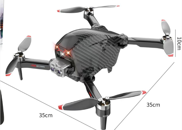 Professional 2K GPS Drone with Screen Remote, Follow Me Circle Fly, Brushless Foldable Quadcopter for Adults