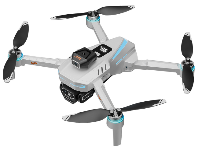 Professional 2K GPS Drone with Screen Remote, Follow Me Circle Fly, Brushless Foldable Quadcopter for Adults