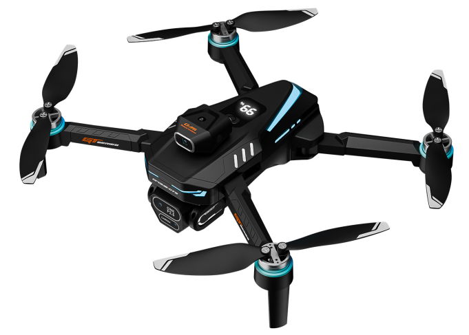 Professional 2K GPS Drone with Screen Remote, Follow Me Circle Fly, Brushless Foldable Quadcopter for Adults