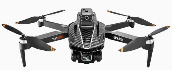 Professional 2K GPS Drone with Screen Remote, Follow Me Circle Fly, Brushless Foldable Quadcopter for Adults